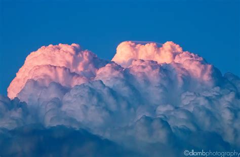 Cumulonimbus Cloud Top At Sunset By David Lamb Photo 242136209