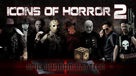 Icons Of Horror 2 Freddy Krueger Michael Myers Jason Voorhees Pinhead