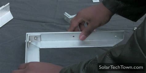 Pure aluminum is soft and, therefore, may not be ideal for building strong structures. How To Build An Aluminum Frame Solar Panel - Part 2/3 ...
