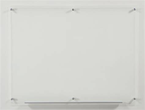 Ultra Clear Glass Dry Erase Board With Aluminum Marker Tray