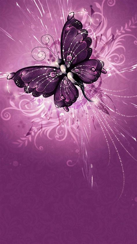 Pin By Lori Buie On Paint Colors Butterfly Wallpaper Iphone Purple