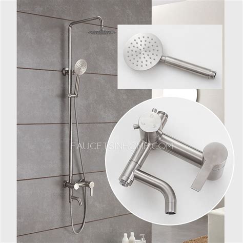 Here we have compiled a list of the top outdoor showers for this is a stainless steel outdoor shower fixture from haoxin. Quality Stainless Steel Brushed Nickel Outdoor Shower ...