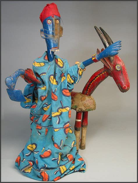 Bamana Marionettesafrican Puppets Rand African Art