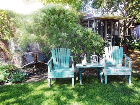 I Love To Sit In These Chairs And Look Around My Yard And Enjoy All The
