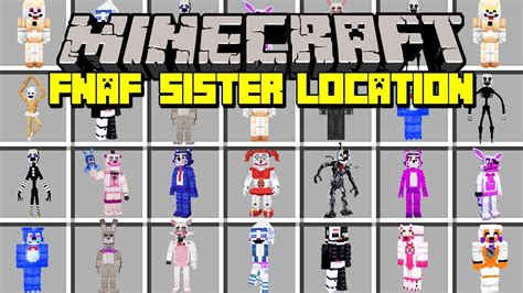 We did not find results for: Minecraft FIVE NIGHTS AT FREDDY'S SISTER LOCATION MOD ...