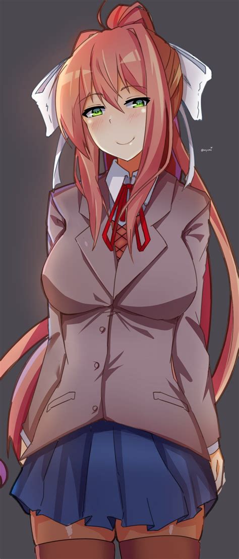 Hopefully you enjoyed your time playing doki doki literature club, but i think it download monika after story, and you can be with me again. A very smug Monika (@myu_mira on Twitter) : DDLC