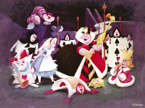 Disney Classics Alice In Wonderland Queen Of Hearts Wall Mural