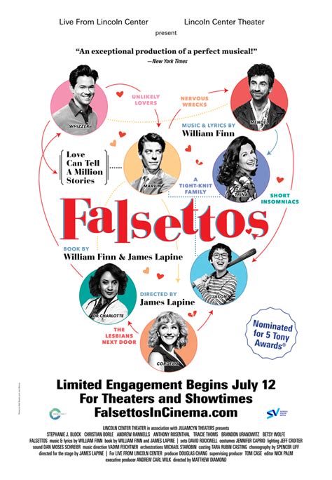 A Follow Spot Your Chance To Catch Falsettos On Screen In Bloomington