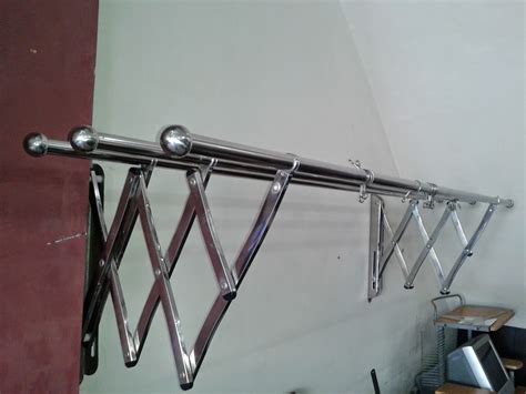 Jual jemuran baju rak lipat besi aluminium informa rak besi atau rak pengering dari besi seperti jemuran. Interior Desain: Jemuran Baju (Stainless Steel)