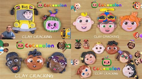 Cocomelon Clay Cracking Collection 코코멜론 클레이 크래킹 컬렉션 Youtube