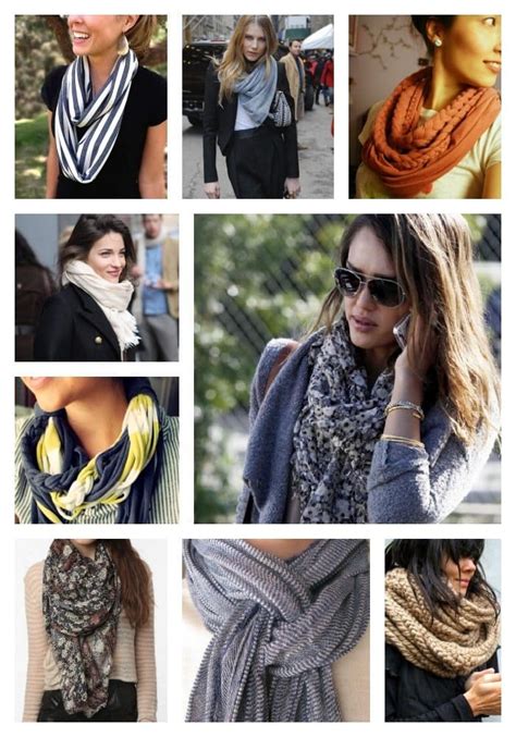 How To Wrap A Scarf 36 Ways To Wear A Scarf Lady And The Blog
