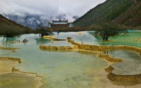 Five Color Ponds Huanglong 0282 Places Around The World Travel