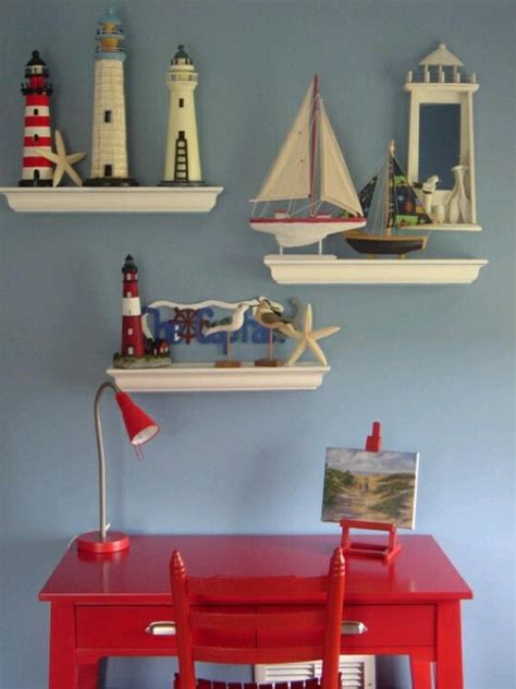 Choose from our selection of nautical home accents, including towels, candle holders, coasters, desk accessories, figurines, hooks, knobs, and bar accessories. 20 Creative Nautical Home Decorating Ideas - Hative