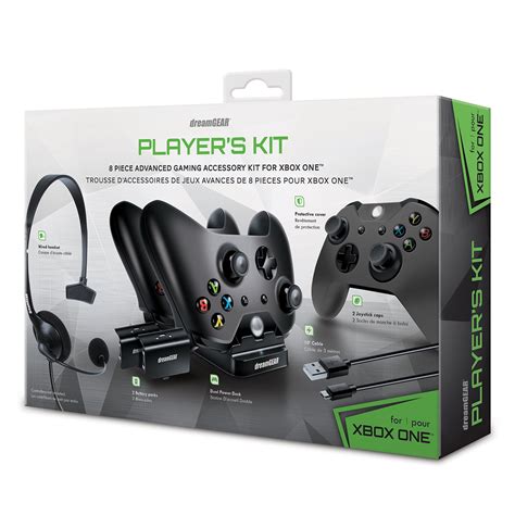 8 In 1 Player Kit Black For Dreamgear Xbox Oneone Sizedgxb1 6630