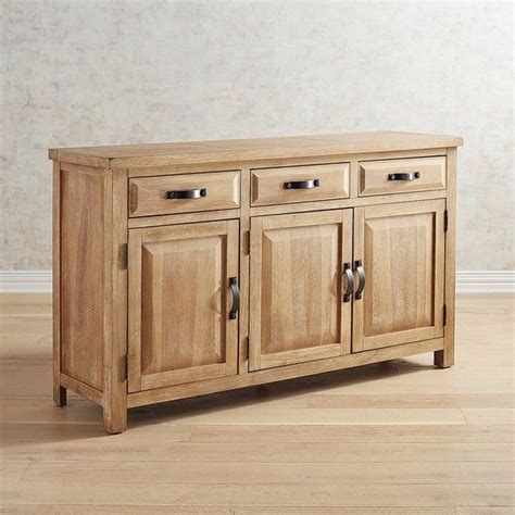 Shop patio furniture at amazon. Pier 1 Imports Dawson Natural Stonewash Buffet Table ($800 ...