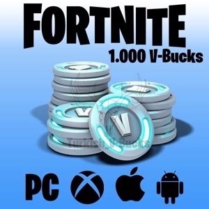 Cheap, fast, safe and 24/7. Fortnite 1000 V-bucks