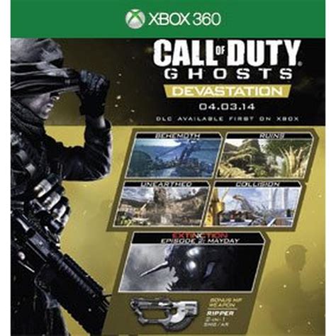 Call Of Duty Ghosts Devastation Map Pack Xbox 360 Gamestop