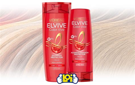 Pack L Oréal Elvive Color Vive Shampoo 370ml Acondicionador 200ml