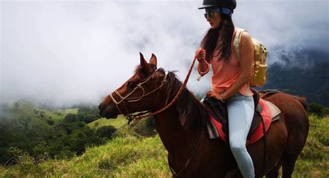 Horseback Riding Through The Clouds Costa Rica Forest