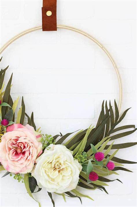 50 modern fireplaces to update a whole room build a home worth being excited about! Make Your Own DIY Modern Spring Wreath - Persia Lou