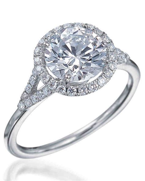 Round engagement rings find the perfect engagement and proposal rings for your big day 211 rings start here: Round-Cut Diamond Engagement Rings | Martha Stewart Weddings