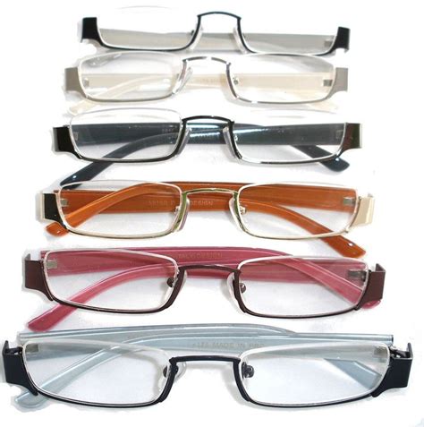 Half Rim Half Frame Reading Glasses Cheaters Specs Spex Glasses Reading Glasses Woman