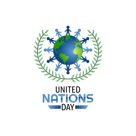 Vector Graphic Of United Nations Day Stock Vector Illustration Of