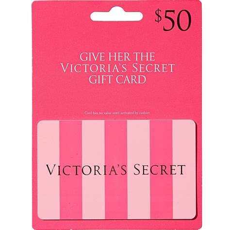 Victorias Secret 50 T Card T Cards For Inventory