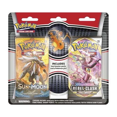 Maybe you would like to learn more about one of these? Pokémon TCG: 2 Booster Packs & Charizard Collector's Pin ...