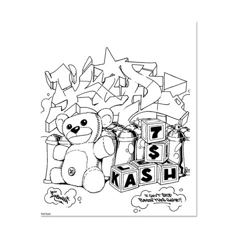 Download Graffiti Coloring Book 3 | Highlights