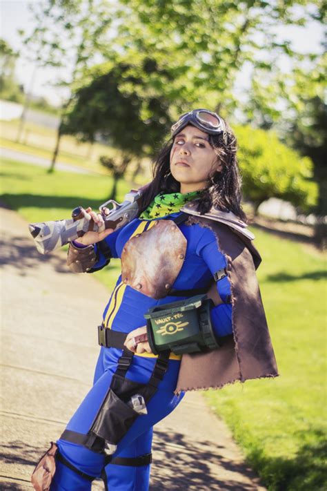 fallout vault girl cosplay costplayto