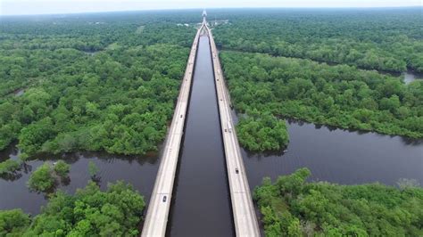 Atchafalaya Basin Bridge Breaux Bridge Louisiana4k 6 Youtube