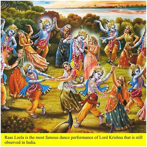 Raas Leela Is The Most Famous Dance Performance Of Lord Krishna That Is