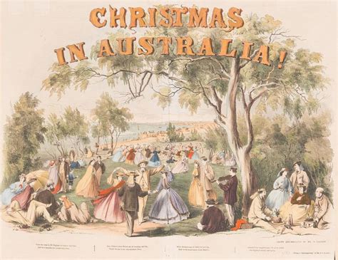 Engravings Christmas In Australia Published In The Illustrated