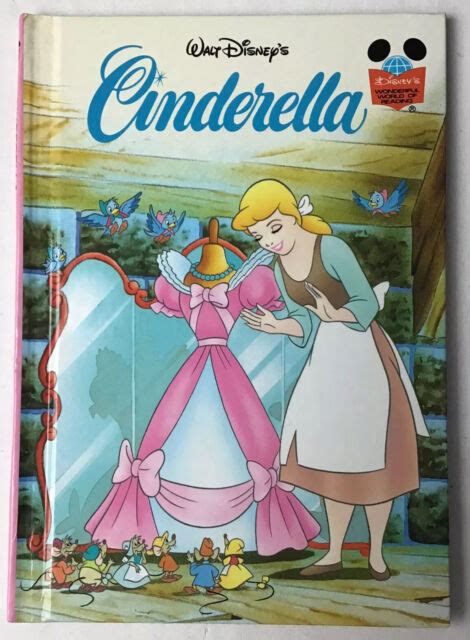 Walt Disney Cinderella Book Childrens Story Hardback Princess Classic