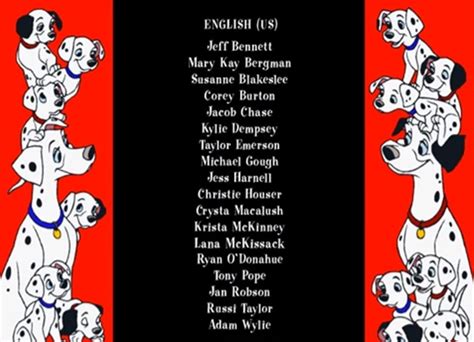 101 Dalmatians Animated Storybook 1997 Video Game Behind The Voice