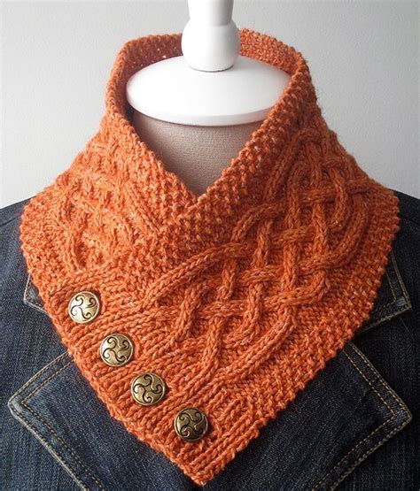 Celtic Cable Neckwarmer Knitting Patterns Free Scarf Scarf Knitting Patterns Knitting Patterns