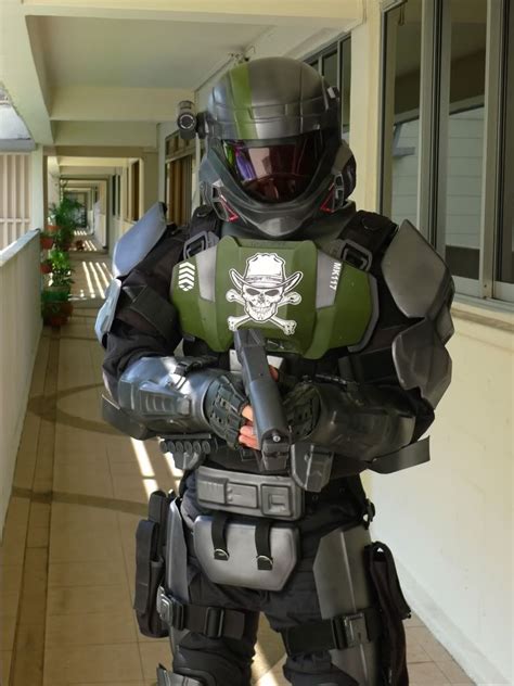 Custom Odst Armor Just Finished This Custom Odst Suit For A Client