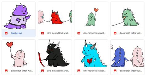 Silsilah keluarga dino merah, dino pink, dino ungu bts army, dino hitam, dino putih dan dino tiktok lainnya. Dino Merah Tiktok Artinya - Gambar Dino Yang Lagi Ngetren Di Tiktok Lengkap Woiden : Anaknya ...