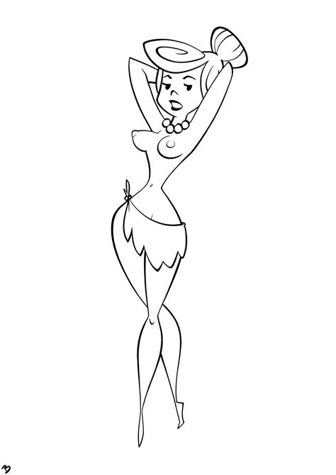 Wilma Flintstone Commission By Rogerbaconslounge On Newgrounds