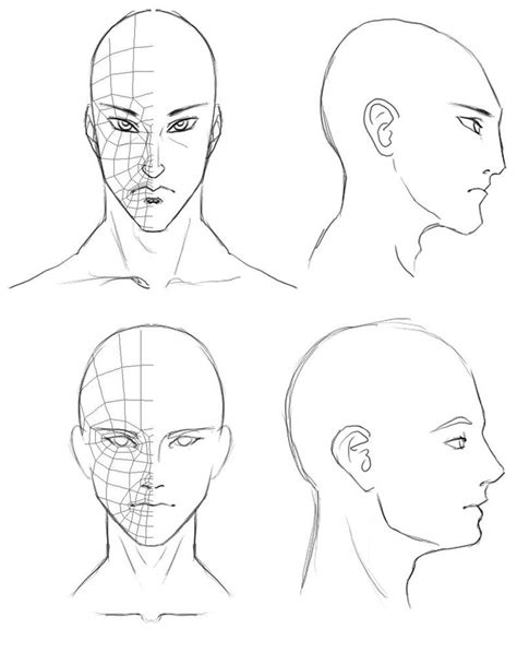 Comic strips are a great way to stimulate your child's creative thinking and drawing skills. Pin by Maryna Dyzhyna on Face Shapes | Anime head, 3d ...