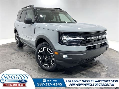 Used 2022 Ford Bronco Sport Outer Banks In Sherwood Park Ab
