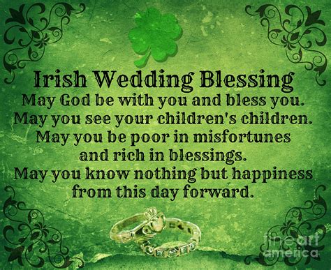 Irish Wedding Blessing By Mindy Bench