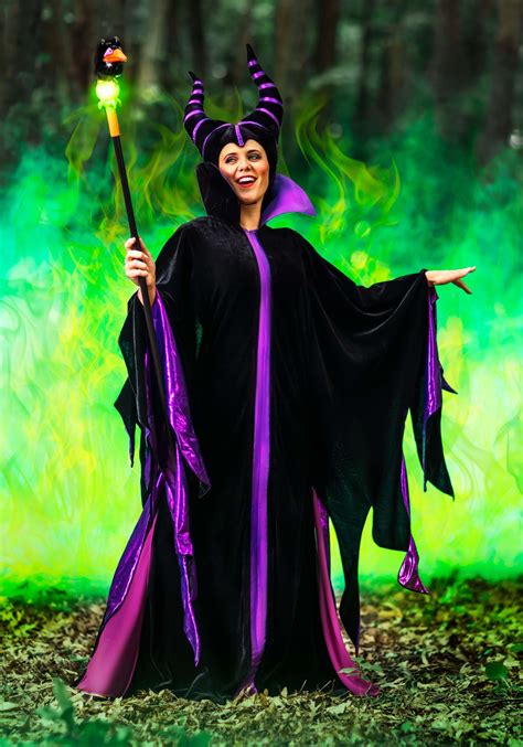 Womens Disney Villains Classic Maleficent Costume Disney Costumes