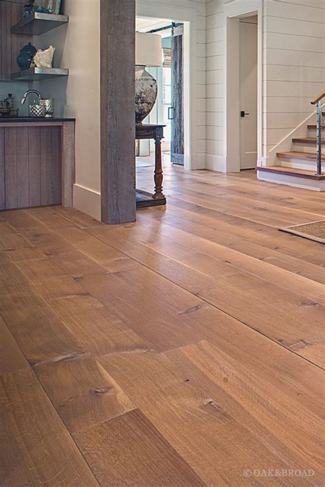 Modern Farmhouse Flooring Oak And Broad Wide Plank White Oak Floors