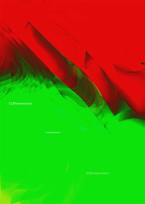 Red And Green Abstract Background Image