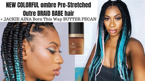 Which is the best brand for braid hair? NEW Outre Braid Babe Colorful Ombre Pre Stretched Braid ...