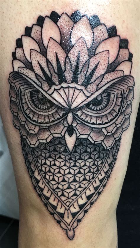 Westendtattoo Westendtattooandpiercing Tattoo Owl Tattoo Linework