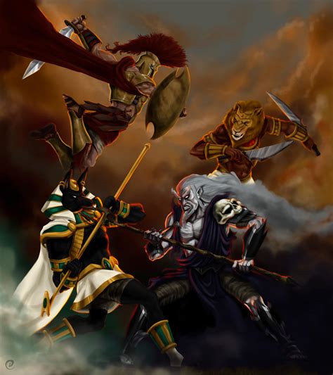 Battle Of Gods By Domeddi On Deviantart