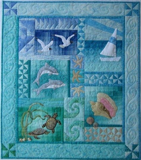 Permalink To Cozy Ocean Quilt Patterns Innovation Nautical Quilt